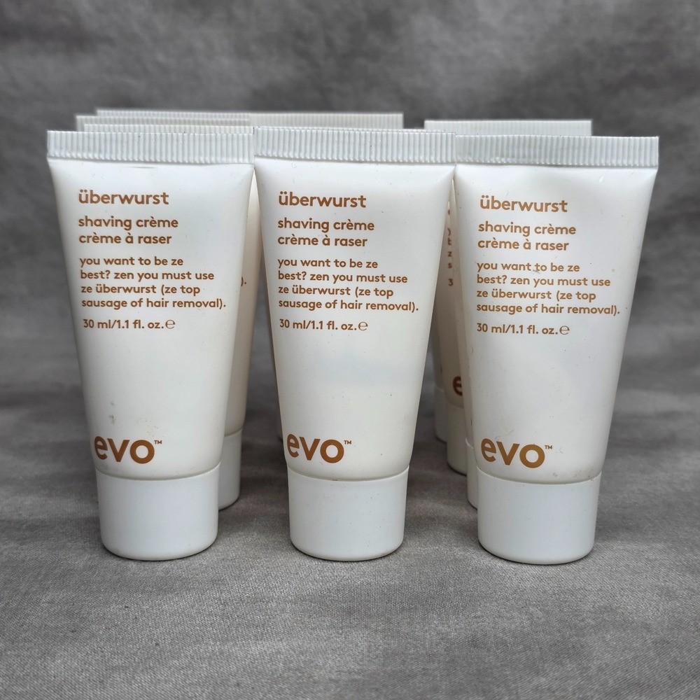 (X12) Evo Uberwurst Shaving Creme 1.1 fl oz Travel Size Sealed